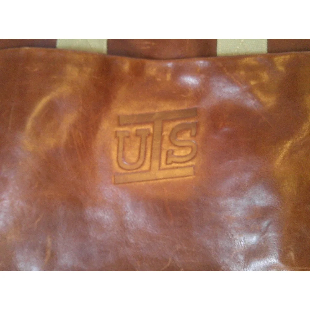 Brown Leather Briefcase‎ Laptop Bag Distressed Professional Work Bag